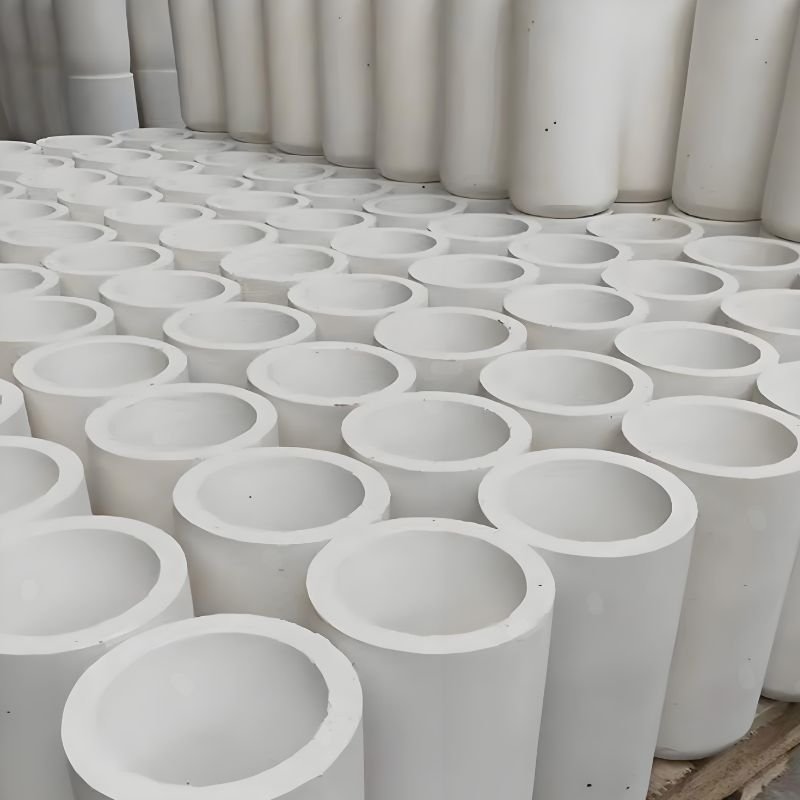 Corundum-Mullite Crucible High Temperature Resistant for Industrial Use - Image 2