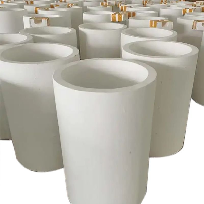 Corundum-Mullite Crucible High Temperature Resistant for Industrial Use - Image 3