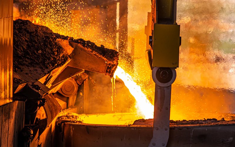 Aluminum melting furnace refractory