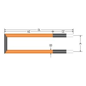 U-type Silicon Carbide Heating Element