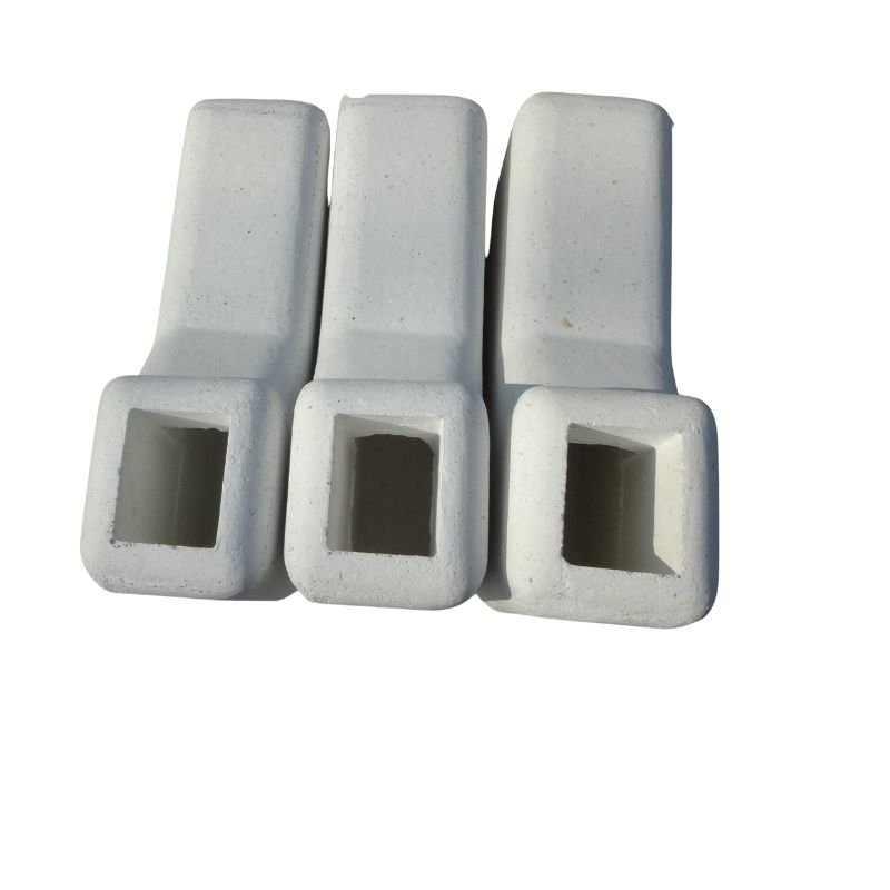 고온 주조용 실리마나이트 노즐 내구성 있는 유량 제어
