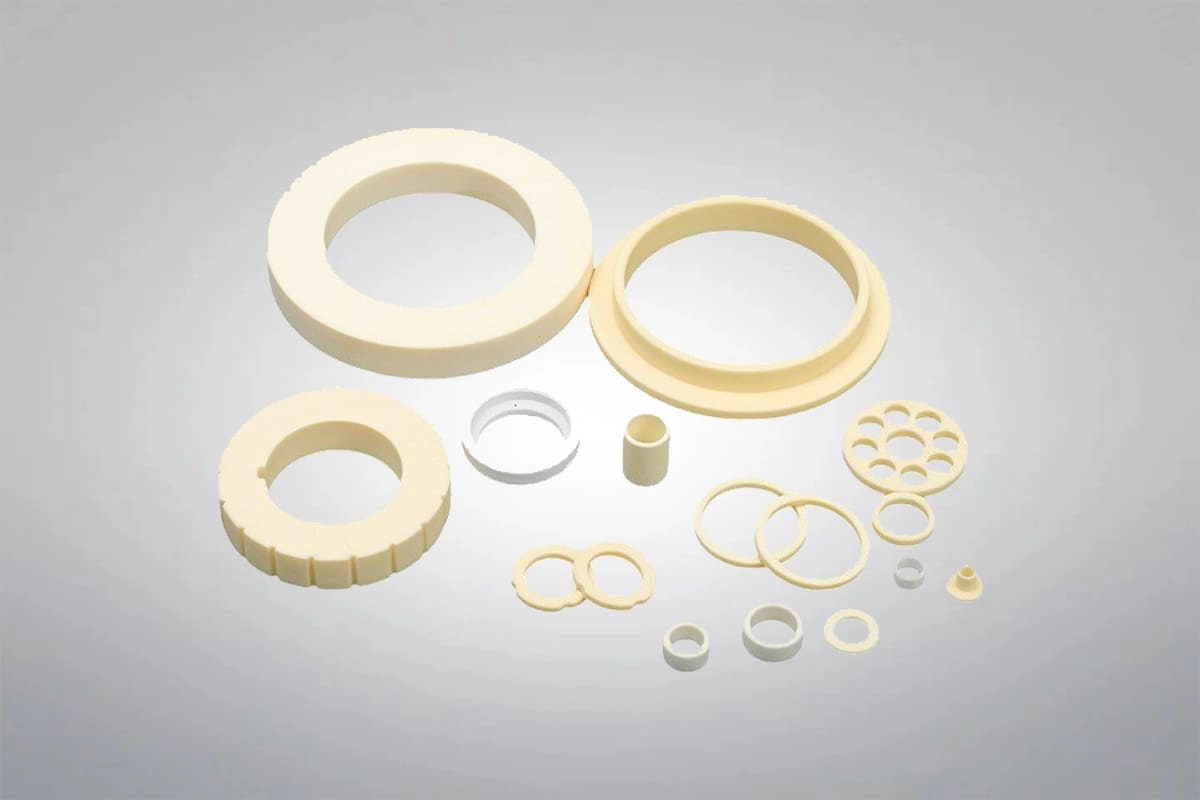Premium Alumina Ceramic Rings High Purity Wear Resistant Al2O3