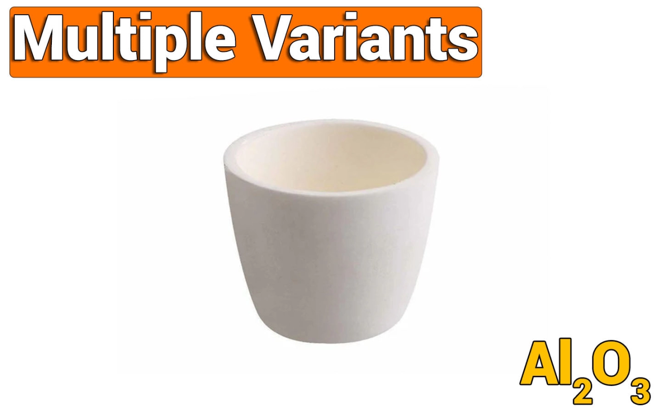 알루미나 크루시블 크기 및 가격 비교