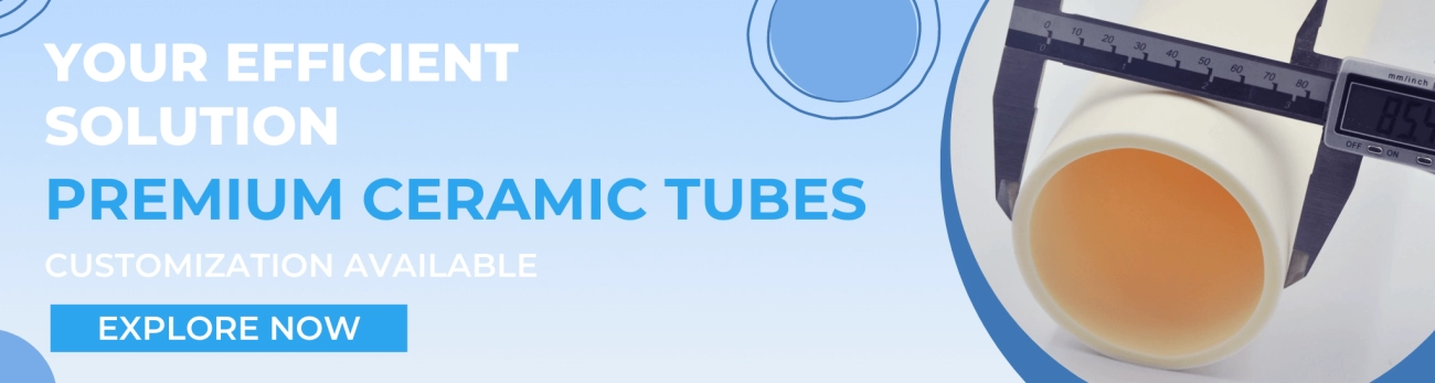 أنابيب سيراميك السيلليمانيت عالية الألومينا