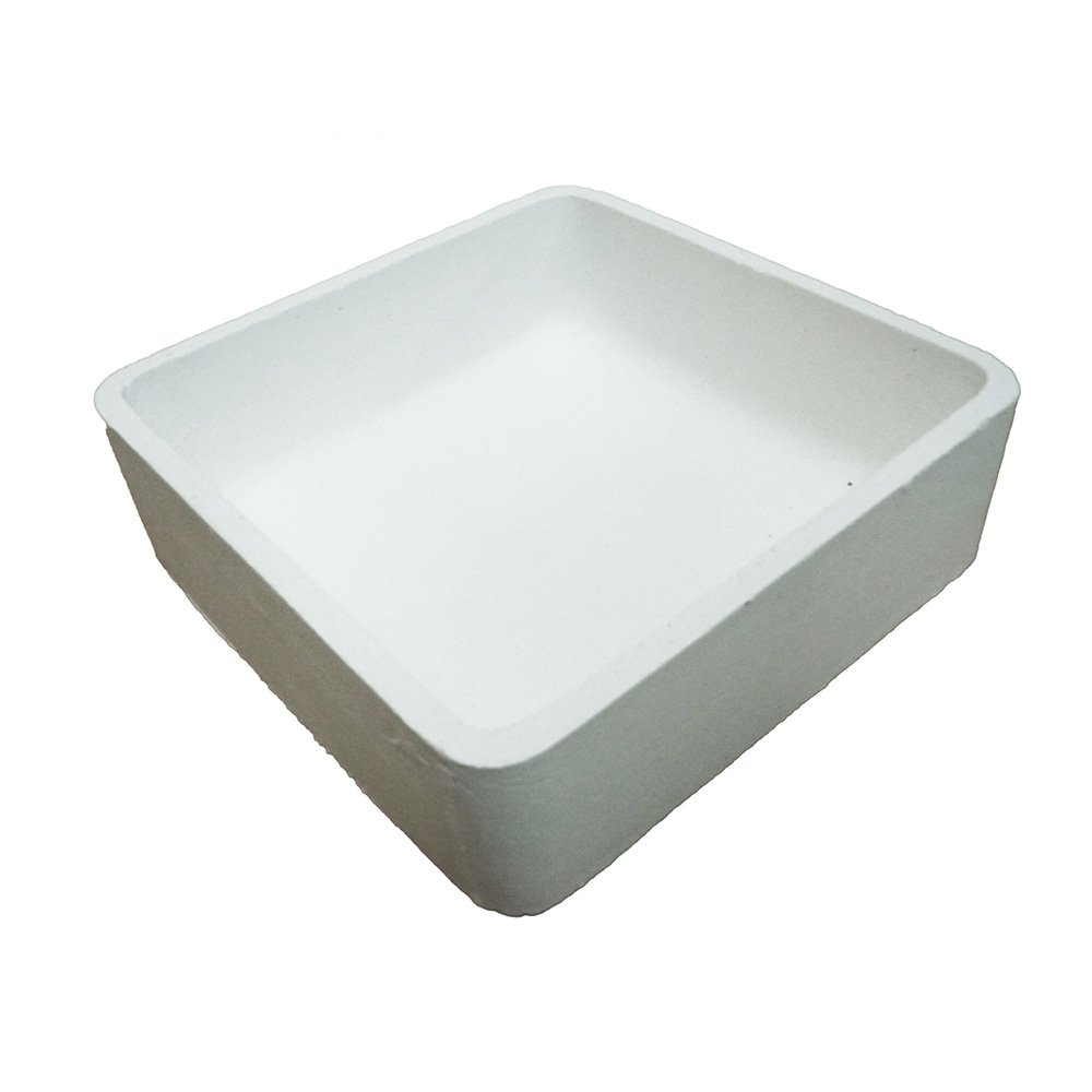 Quartz Ceramic Sagger High Purity Fused Silica Refractory Container