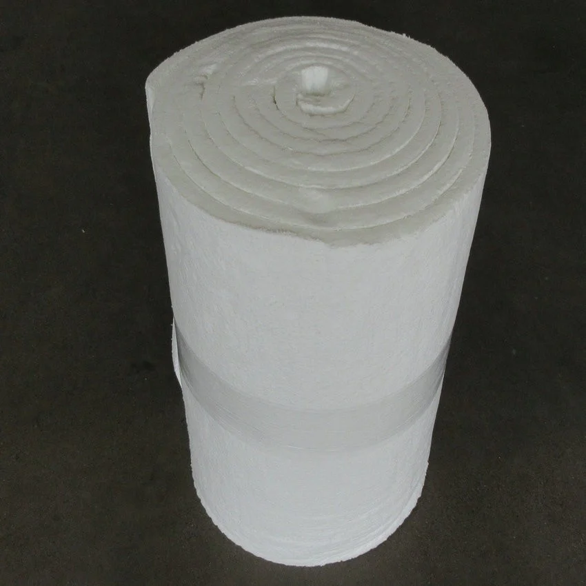 Thermal insulation ceramic fiber blanket